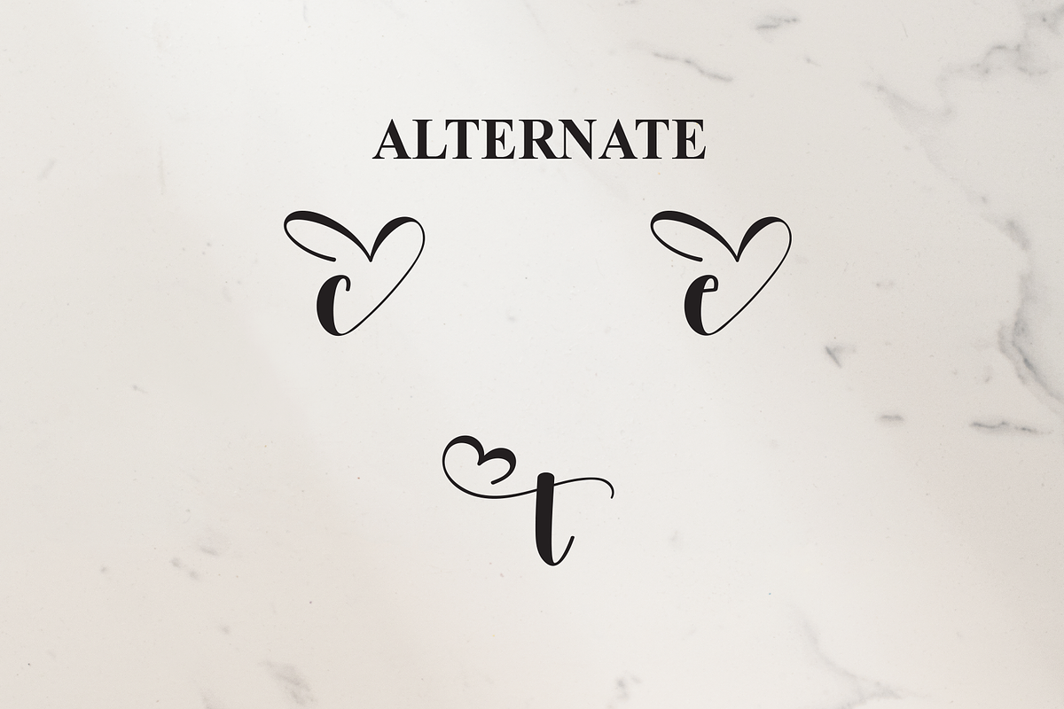 Dustine | Script Font, a Handwritten Font by Scratchones (Photo 8 of 9)