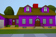 Low Poly House 2, an Architecture 3D Model by Midgardians (Thumbnail 5 of 14)