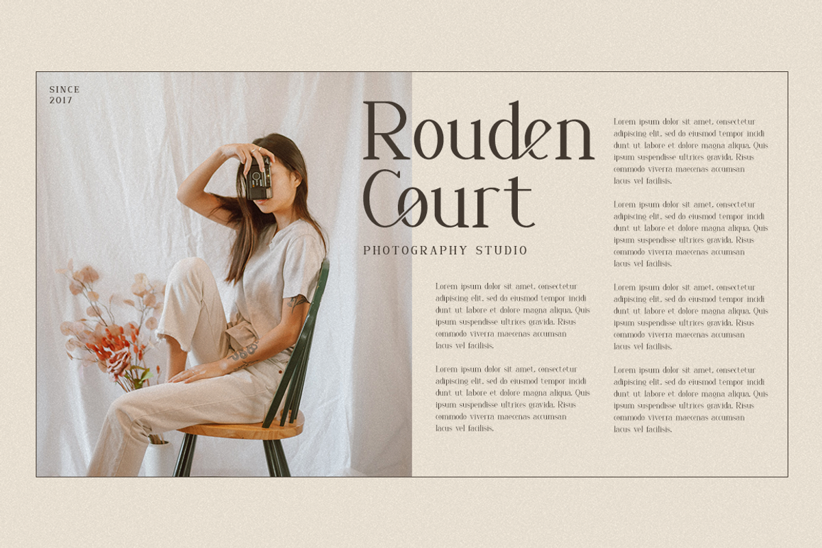 Coherence - Fashion Font, a Serif Font by RockboyStd (Photo 4 of 12)