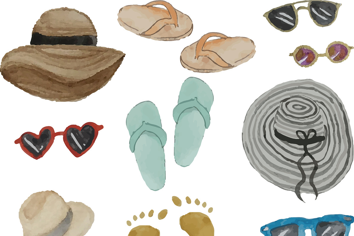 Hello Summer - watercolor, an Illustration by Valeri Nick (Photo 3 of 5)