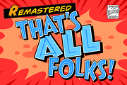 That’s All Folks Cartoon Font, a Font by Comicraft Fonts (Thumbnail 1 of 4)