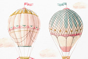 Balloons. Cute baby illustration, an Illustration by Lembrik's Artworks (Thumbnail 3 of 4)