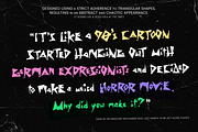 Shock Value - An Expressionist Font, a Font by Wingsart Studio (Thumbnail 2 of 13)