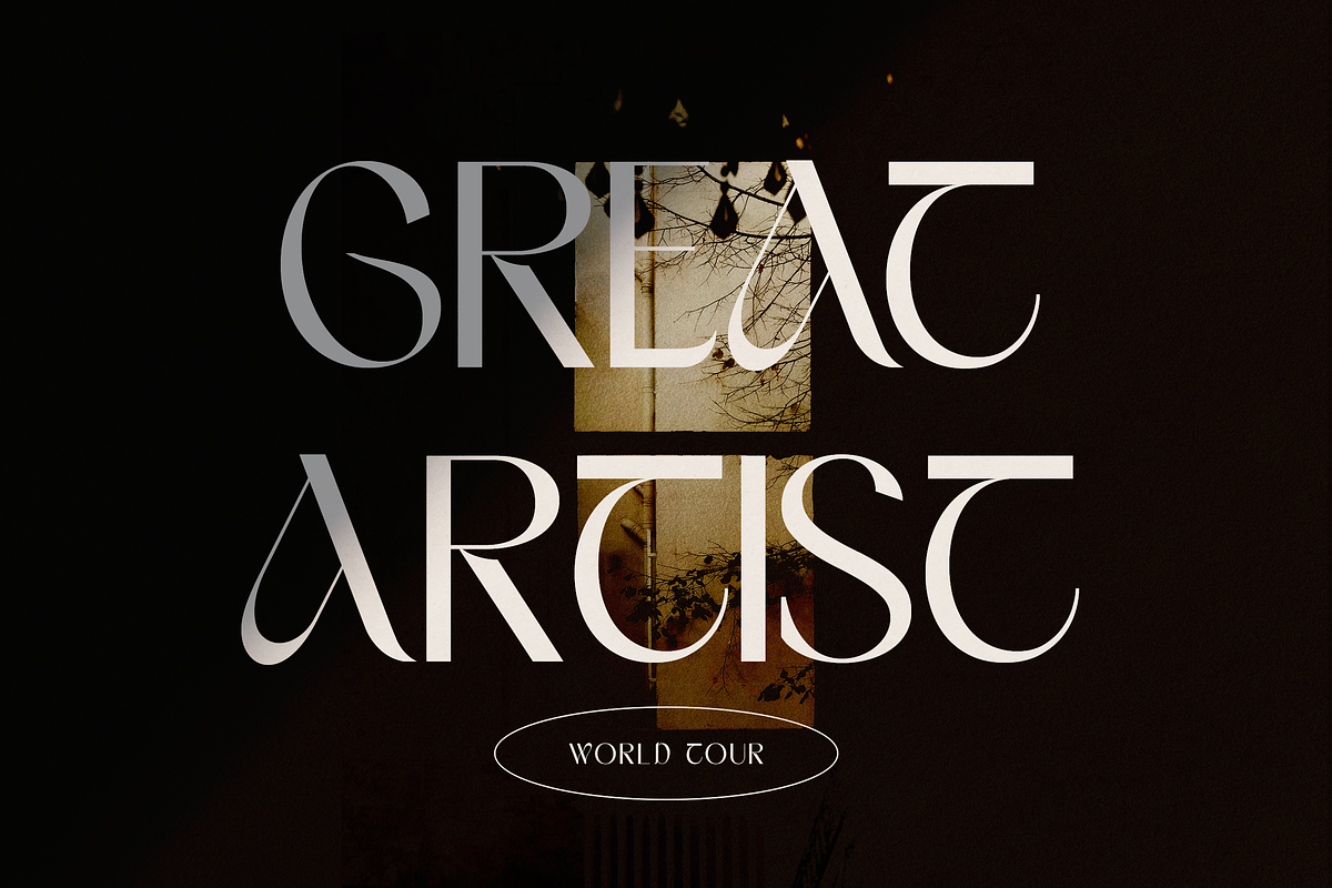 Aorytha - Modern Display Typeface, a Serif Font by Namara Creative Studio (Photo 2 of 15)