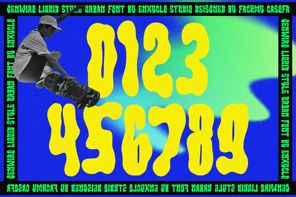Genwiro — Urban Font, a Handwritten Font by Enxyclo Studio (Photo 12 of 15)