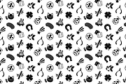 Lucky Charms Icons And Pattern, an Outline Icon by Iconka (Thumbnail 6 of 6)