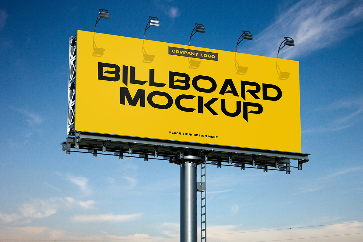 Billboard Mockup, an Advertising Mockup by mockupbuys (Photo 8 of 15)