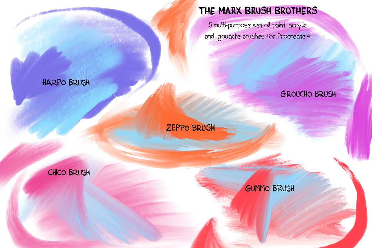 600+ Brushes Procreate BIG PACK, a Brush Add-On by Georg's Procreate Brushes (Photo 69 of 115)