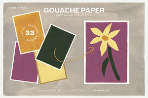 Gouache Paper Textures