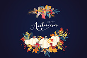 Harvest hand drawn in Fall / Autumn, a Decorative Illustration by MooBeer (Thumbnail 5 of 5)