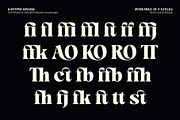 Gattino Spazio - Bold Serif Typeface, a Serif Font by Mbonster Design Studio (Thumbnail 15 of 20)