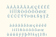 Femero - Modern Serif Family, a Serif Font by Creative Foundry (Thumbnail 9 of 9)