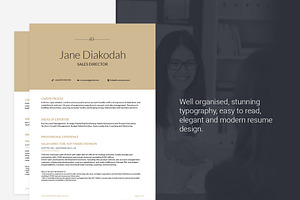 Resume Template Diakodah