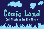Comic Land (2 Style), a Sans Serif Font by Royaltype (Thumbnail 1 of 10)