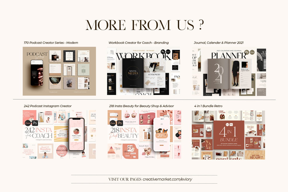 Lead Marketing Bundle | Canva & PS, a Social Media Template by Eviory (Photo 24 of 25)