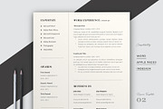 Resume Template Word, a Resume Template by Astut (Thumbnail 4 of 6)