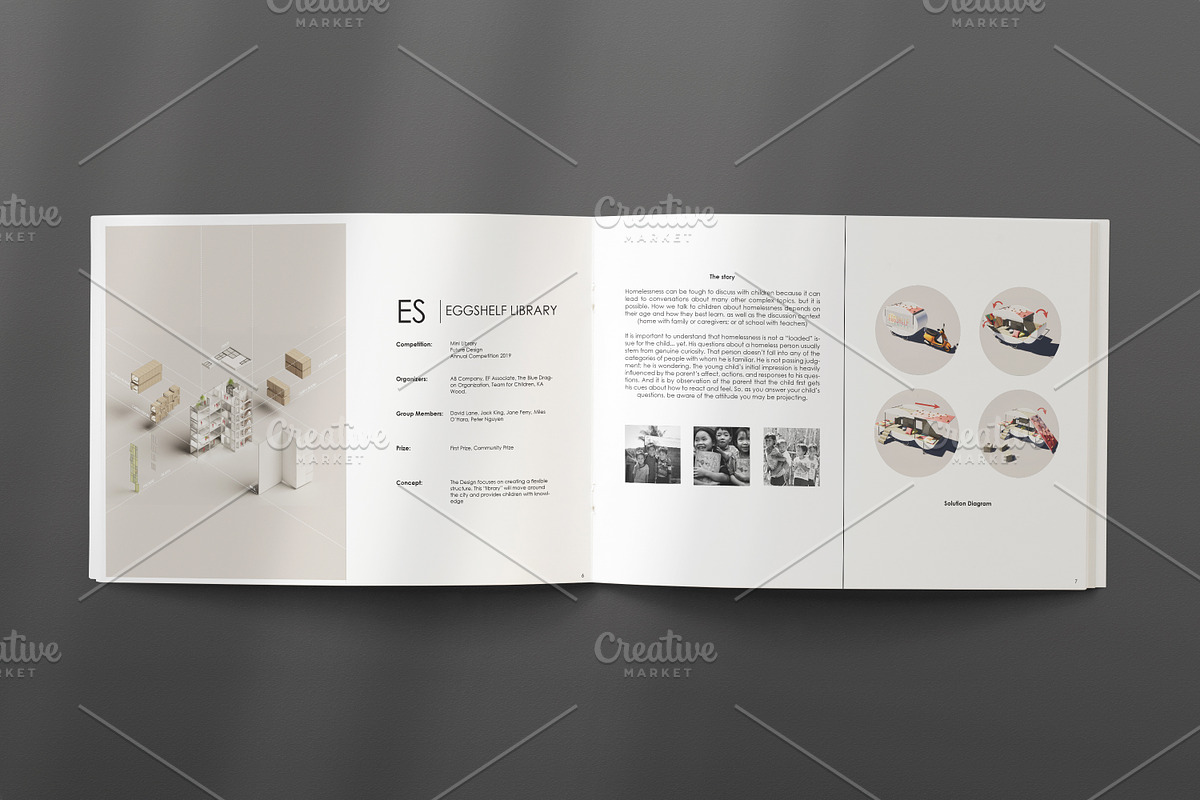 Architecture Portfolio Template, a Presentation Template by Arkishop (Photo 2 of 9)