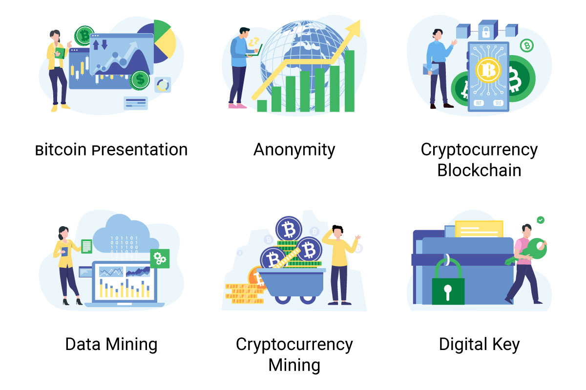 Bitcoin & Finance, an Illustration by Color Cubes (Photo 4 of 7)