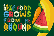 Green Delight - Quirky Vegetarian, a Font by PutraCetol Studio (Thumbnail 6 of 11)