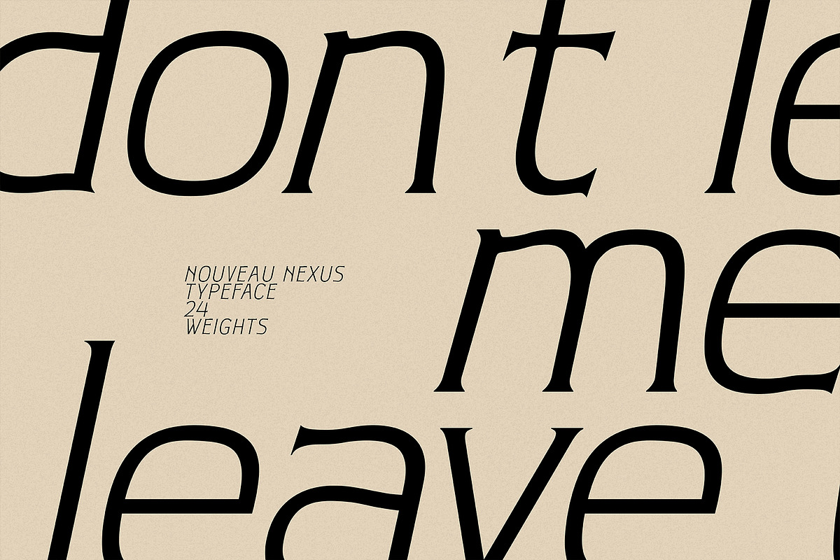 Nouveau Nexus - Vintage Display, a Serif Font by HipFonts (Photo 5 of 11)