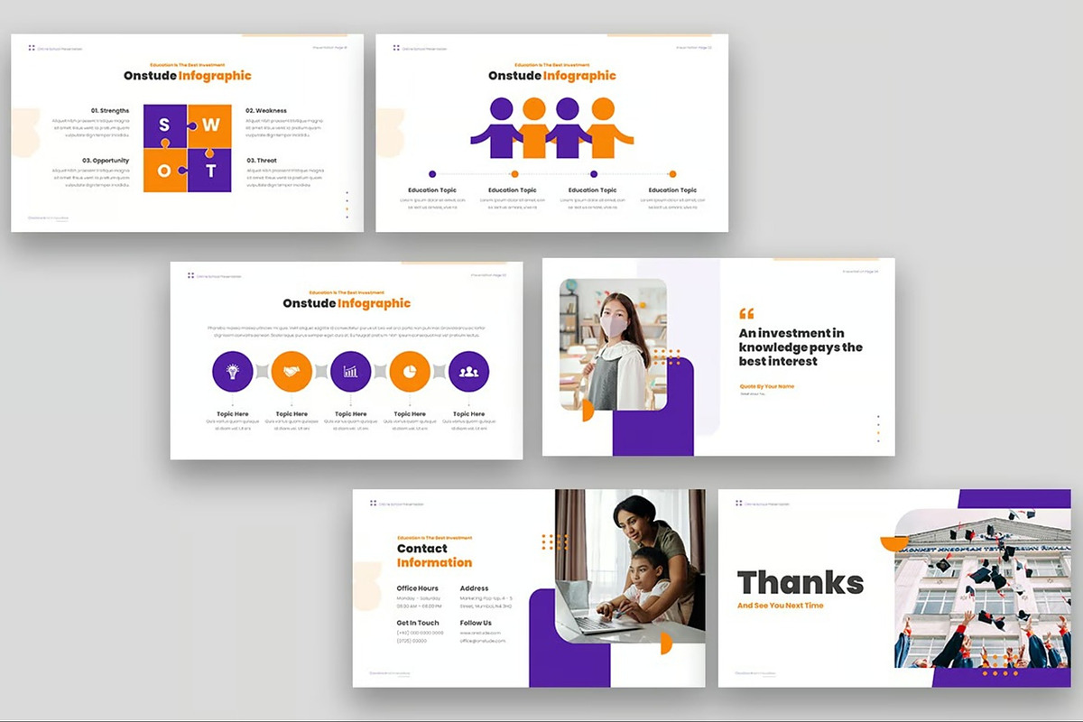 Onstude - Online School Keynote, a Presentation Template by Fit-tee (Photo 4 of 6)
