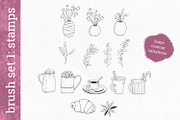 Winter Brush Box for Procreate, a Brush Add-On by Gray Cat Graphics (Thumbnail 6 of 11)
