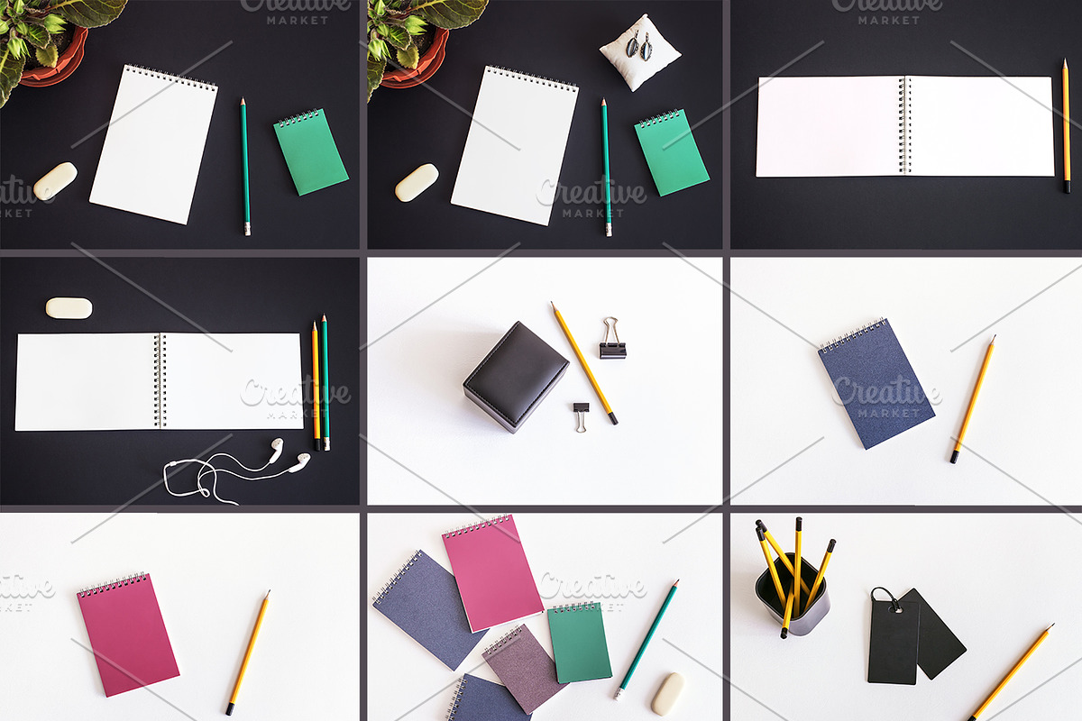 Set Mockups. CLASSIC, a Print Template by Mockups4you (Photo 5 of 6)