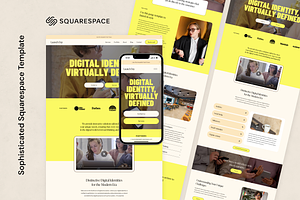 Squarespace Template: Launch Day