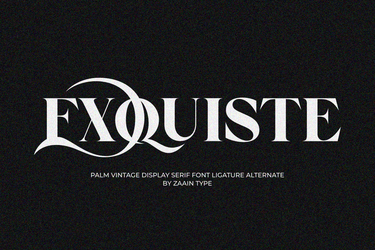 Palm Vintage, a Serif Font by zaaintype (Photo 7 of 11)