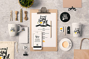 Thystle Leaf Typeface -20% OFF, a Font by Creativeqube Design (Thumbnail 2 of 5)