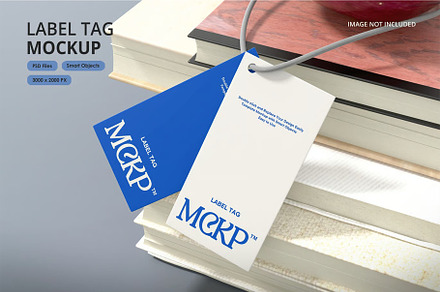 Label Tag Mockup, an Advertising Mockup by zphotographystudio