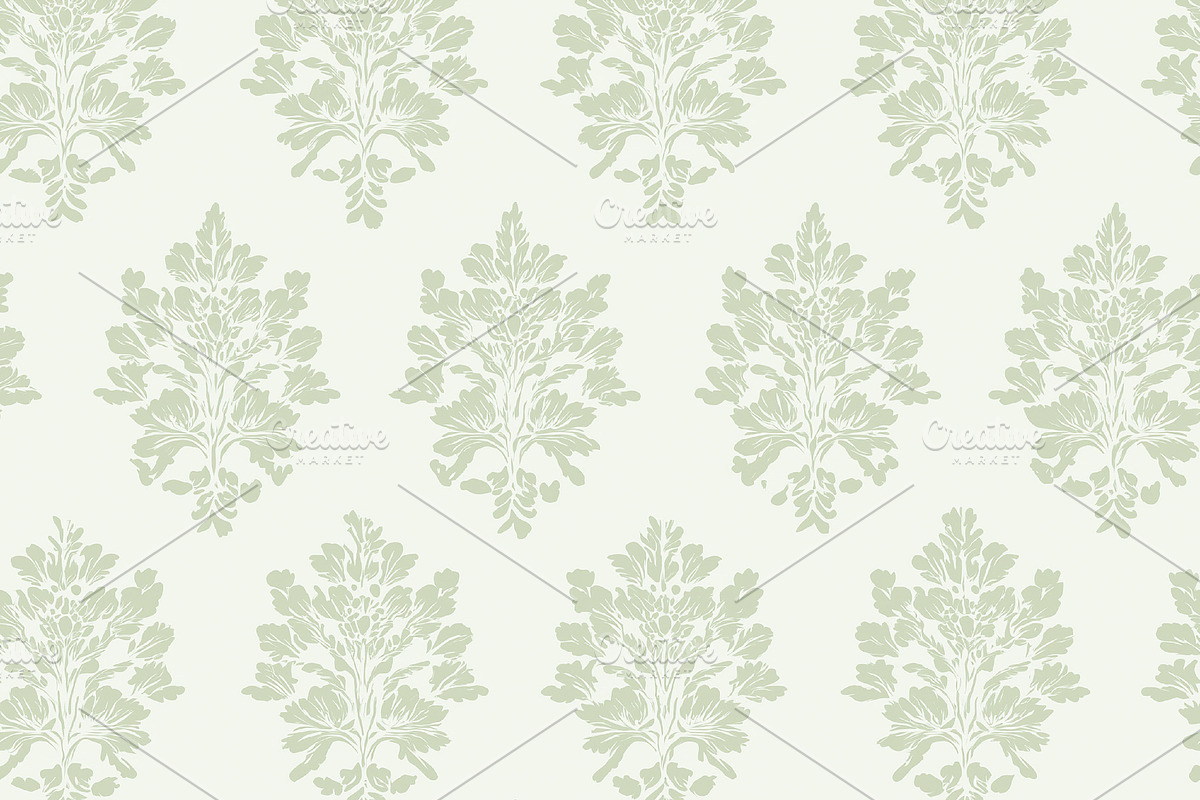 Seamless pattern damask seamless pattern background creating a f, a Pattern Graphic by Studio ANNA