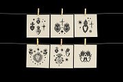 Vintage Sacred Hearts Bundle, an Object Graphic by Annie Konst (Thumbnail 5 of 15)