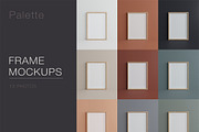Frame Mockup Kit Palette, a Product Mockup by MockupsMarket (Thumbnail 1 of 9)