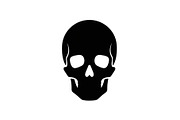 Skull & Crossbones Silhouette Vector, an Illustration by jahid234 (Thumbnail 32 of 51)