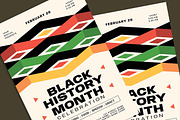 Black History Month Flyer, a Flyer Template by Gumico Studio. (Thumbnail 2 of 3)