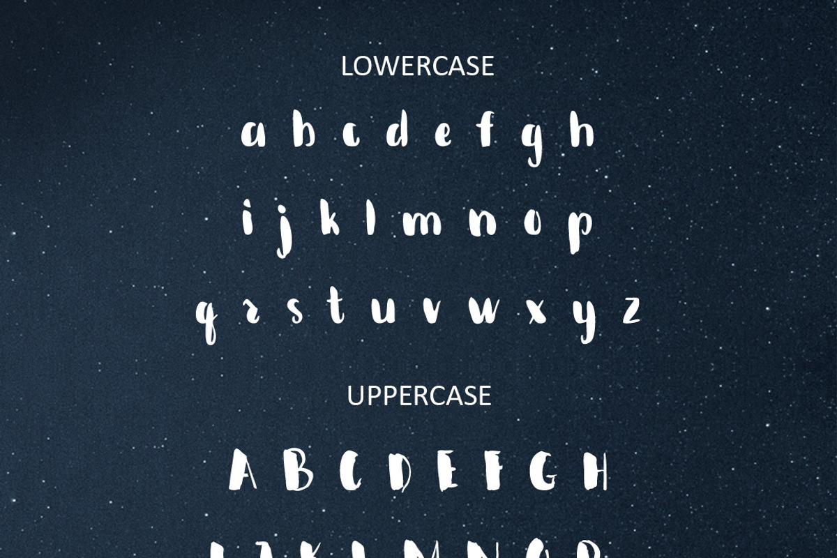 Darkshine Brush Font. Script. preview 2