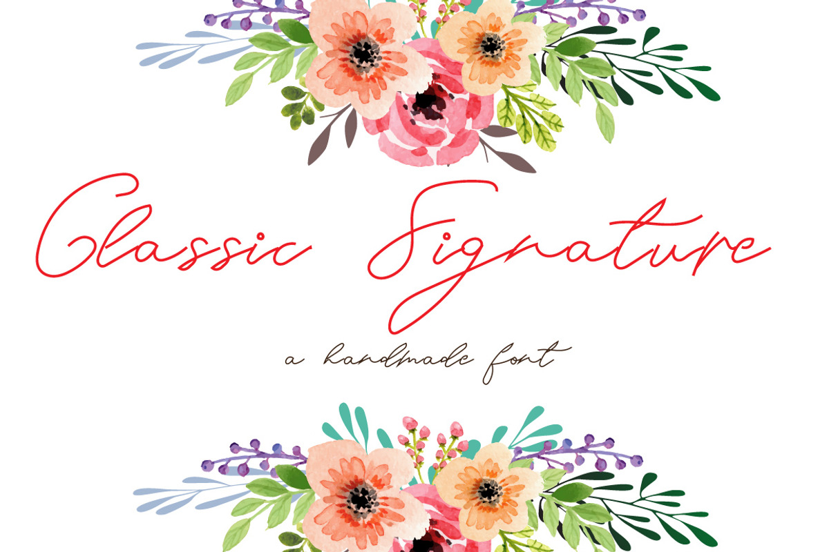 Classic Signature Font