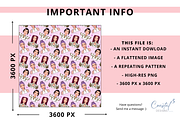 KPop Hunters Seamless Pattern, a Pattern Graphic by Coastal 5 Designs (Thumbnail 3 of 3)