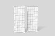 Standing Roll-Up Banner Mockup, a Product Mockup by graphypix (Thumbnail 4 of 4)