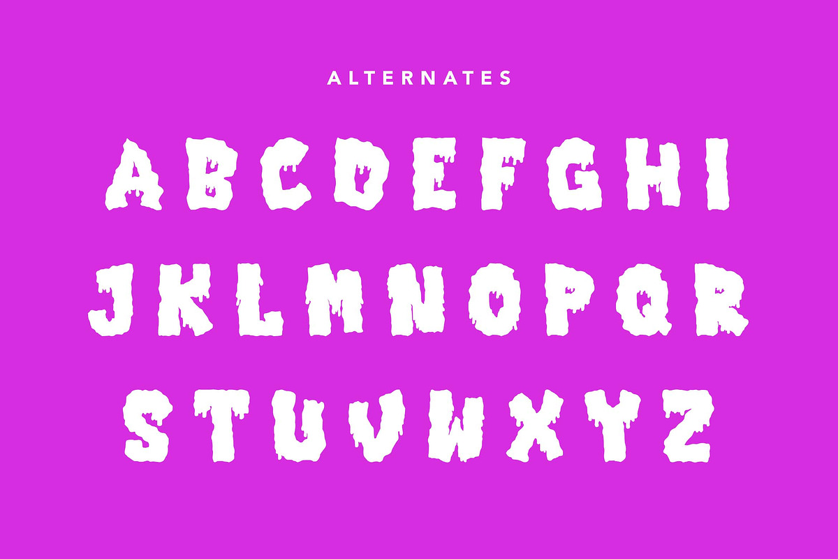 Toxic Inked, a Handwritten Font by HATFSTUDIO (Photo 8 of 8)