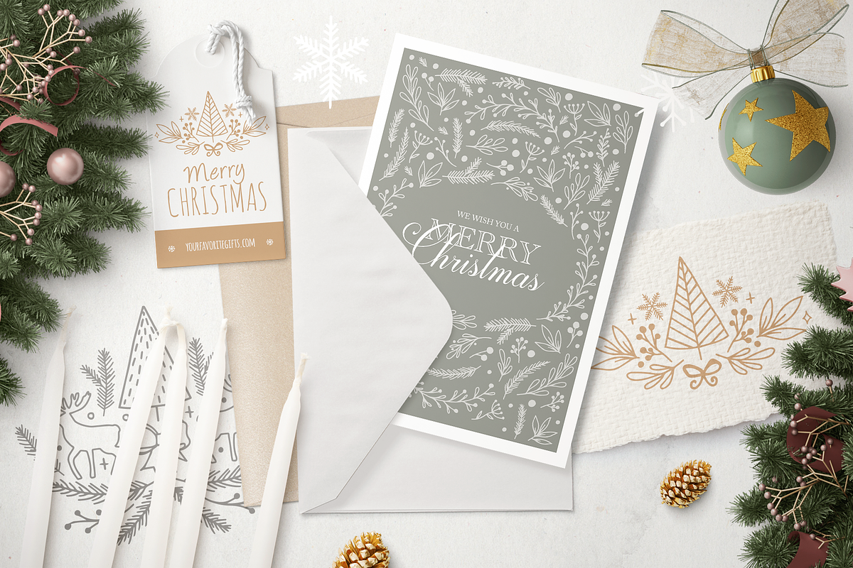 Sweet Christmas Collection, a Decorative Illustration by Deveze Art & Co (Photo 5 of 9)