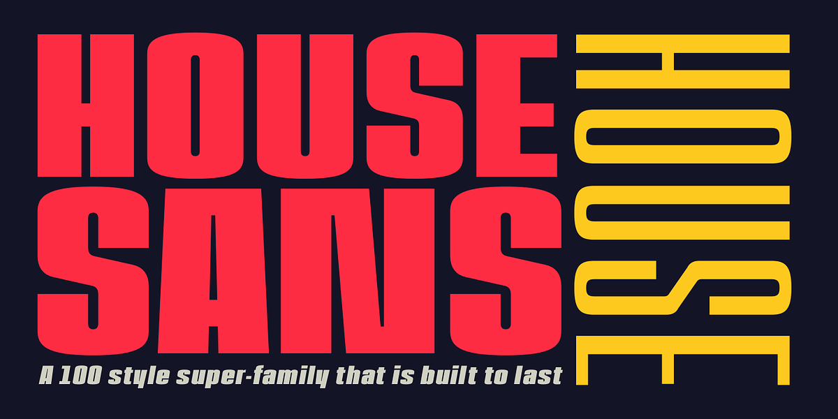 House Sans, a Sans Serif Font by TypeUnion (Photo 1 of 15)