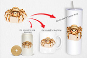 Watercolor Clipart Tarantula Wildlif, a Graphic by Artnoy (Thumbnail 4 of 5)