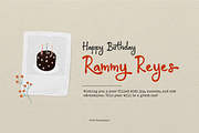 Bonyhumy | Cute Handwritten Font, a Handwritten Font by Denustudios (Thumbnail 2 of 12)