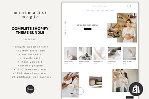 Shopify Theme Bundle | Minimal Magic
