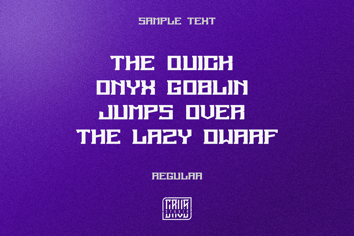 The Insurgent Font By Grvs Studio preview 4