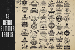 Sumer Retro Labels Bundle