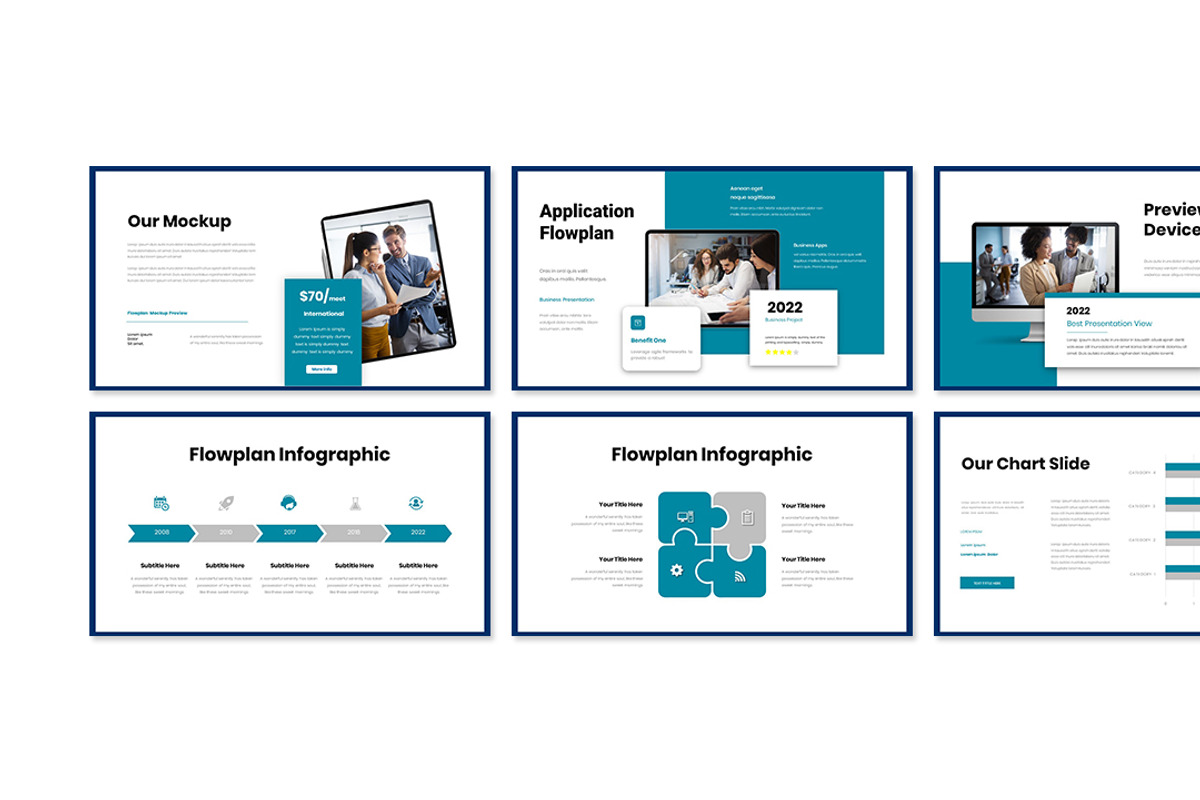 Flowplan Business Presentation, a Presentation Template by Analogous Temp (Photo 4 of 5)