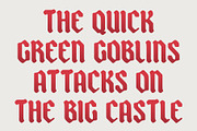 CS Salient Drawn, a Blackletter Font by Craft Supply Co. (Thumbnail 5 of 8)